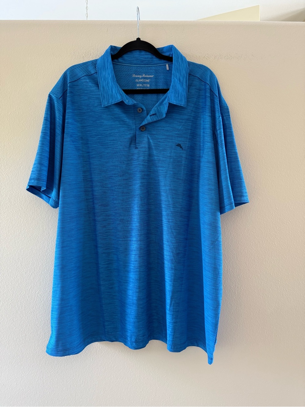 Tommy Bahama Men's Palm Coast Performance Polo Cobalt Blue